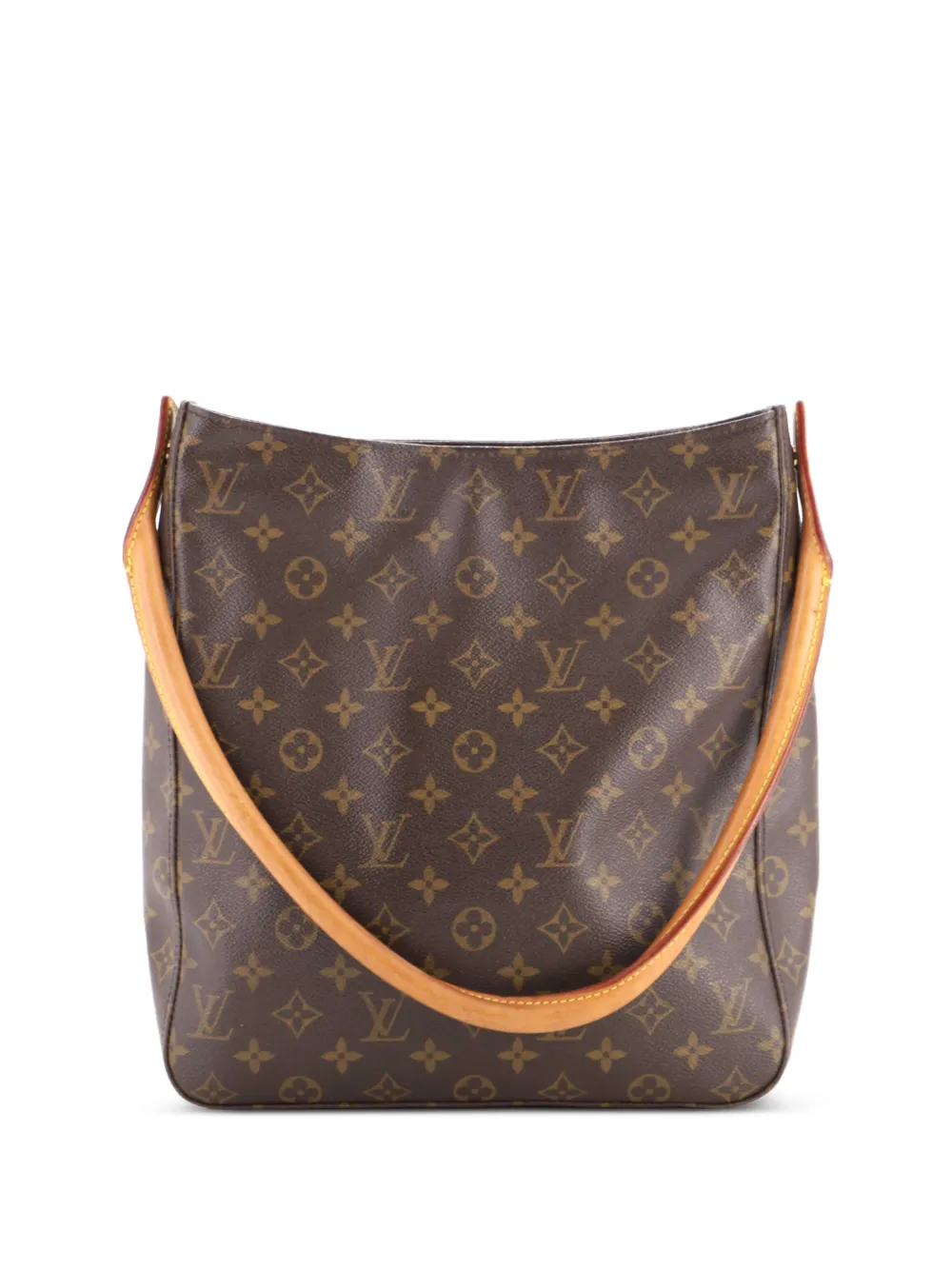 Louis Vuitton Pre-Owned Looping Handbag Monogram Canvas GM shoulder bag - Brown