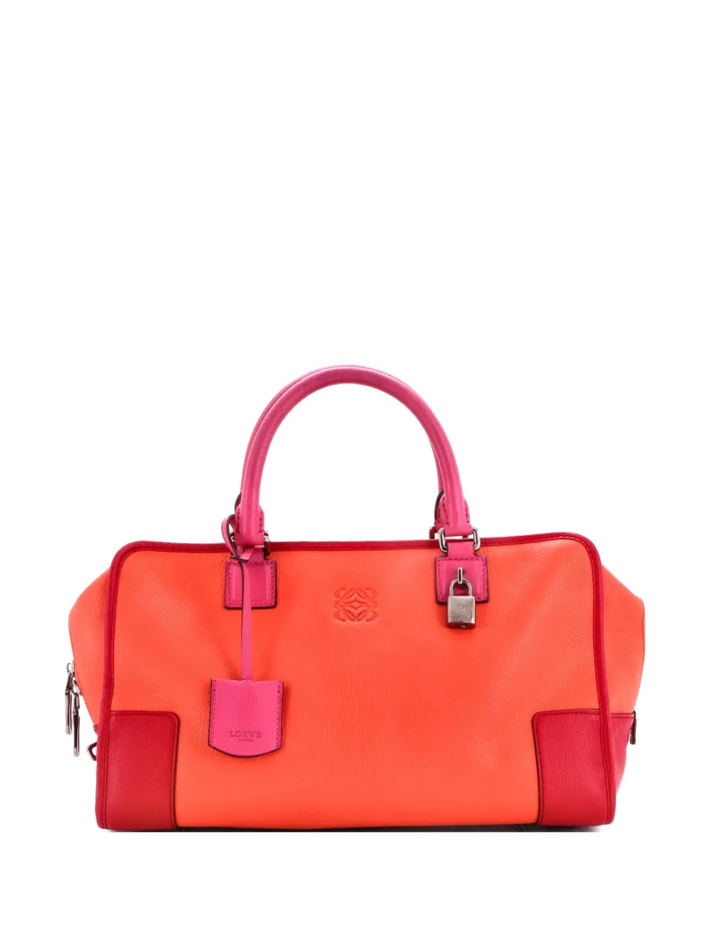 Loewe Pre-Owned Amazona NM Bag Leather 36 satchel - Multicolore