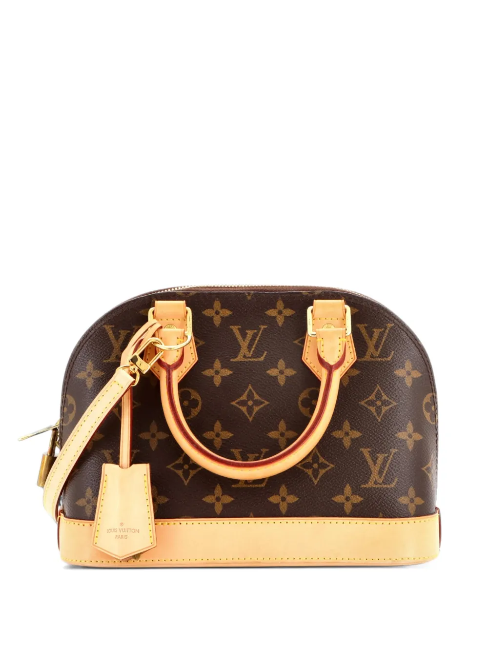 Louis Vuitton Pre-Owned Alma Handbag Monogram Canvas BB crossbody bag - Braun