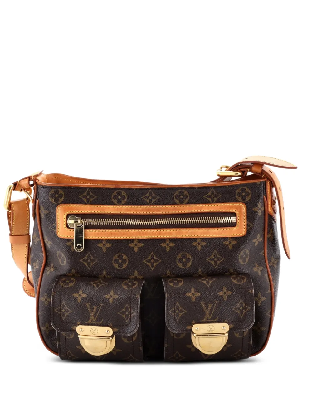 Louis Vuitton Pre-Owned Hudson Handbag Monogram Canvas GM shoulder bag - Brown