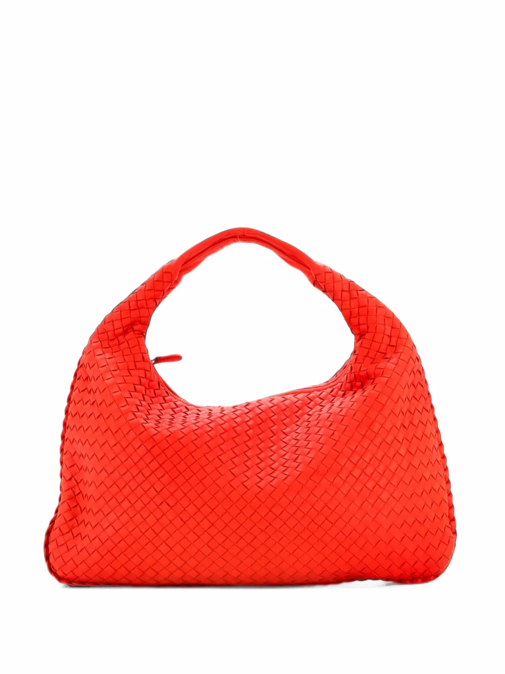 Bottega Veneta Pre-Owned Veneta Intrecciato Nappa Large hobo bag - Rot
