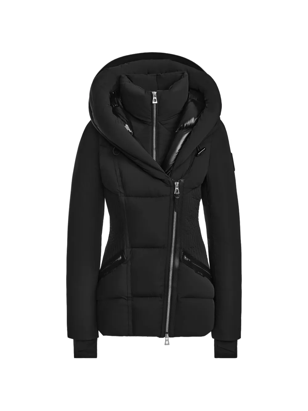 RUDSAK Shali hooded puffer jacket - Black