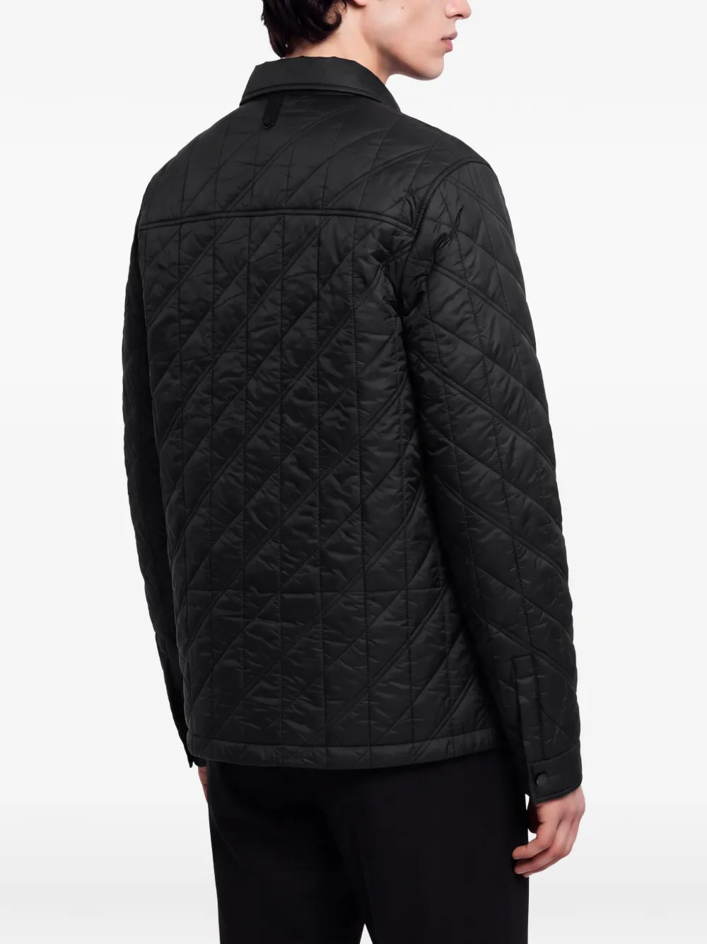 RUDSAK Griffin quilted jacket Zwart