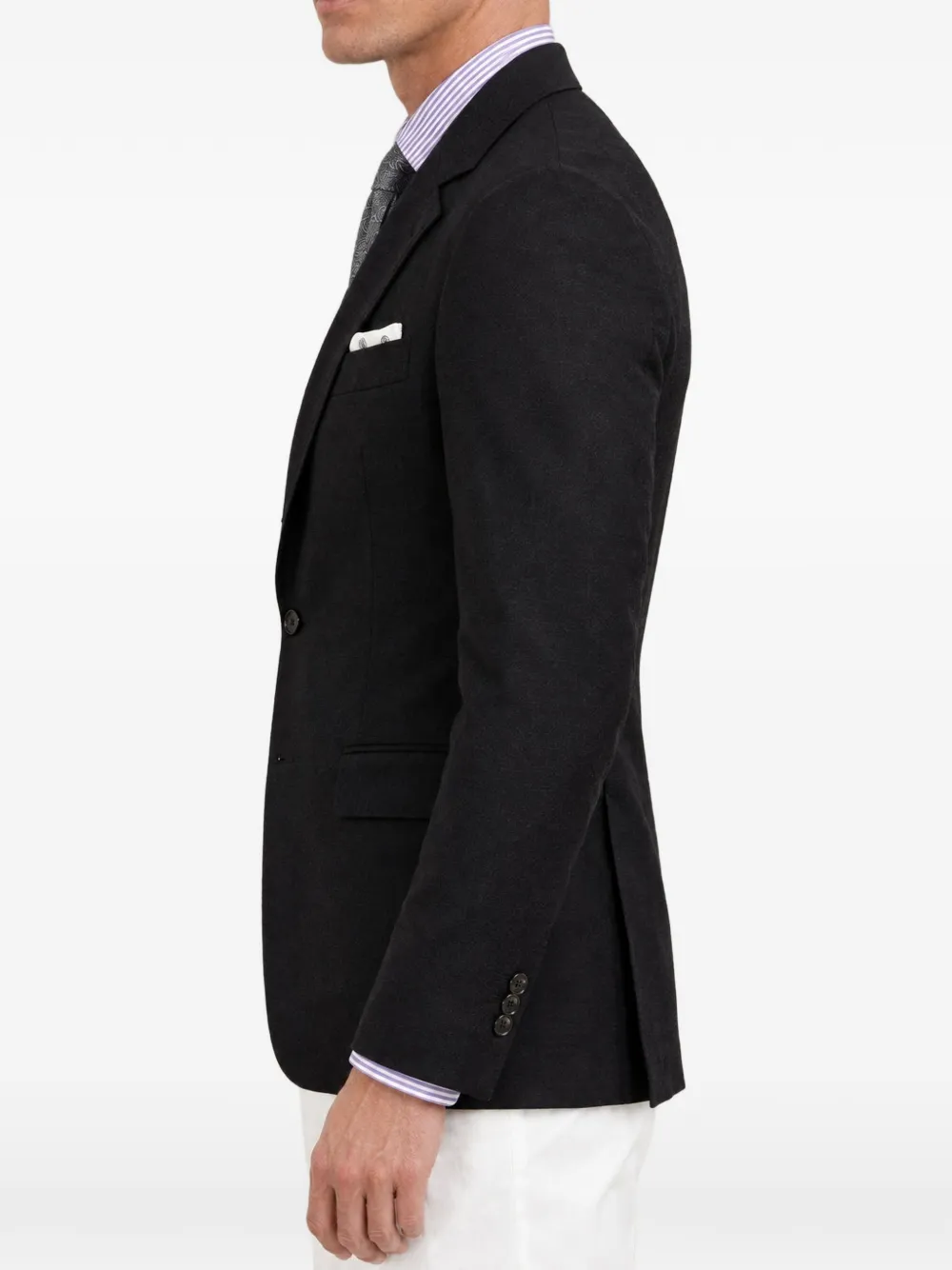 Brunello Cucinelli notch-lapel blazer Zwart