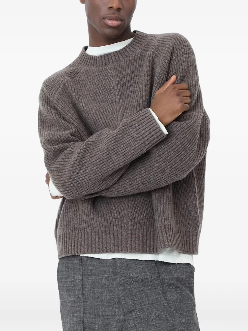 Won Hundred Bently raglan-sleeve sweater - Marron Won Hundred Bently raglan-sleeve sweater - Marron