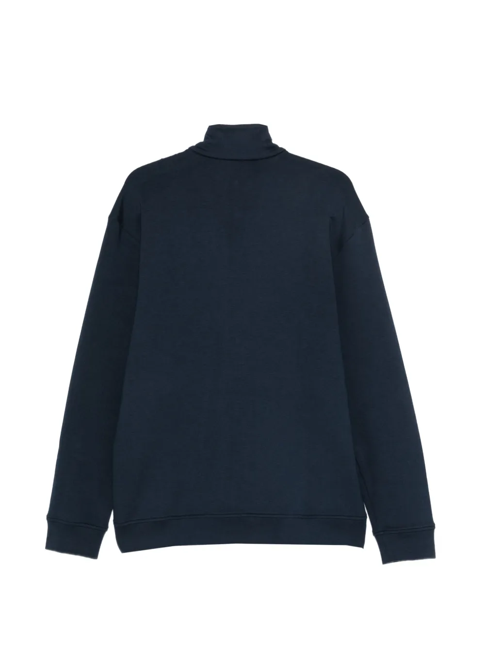 Paul & Shark zip-up logo-patch sweatshirt Blauw