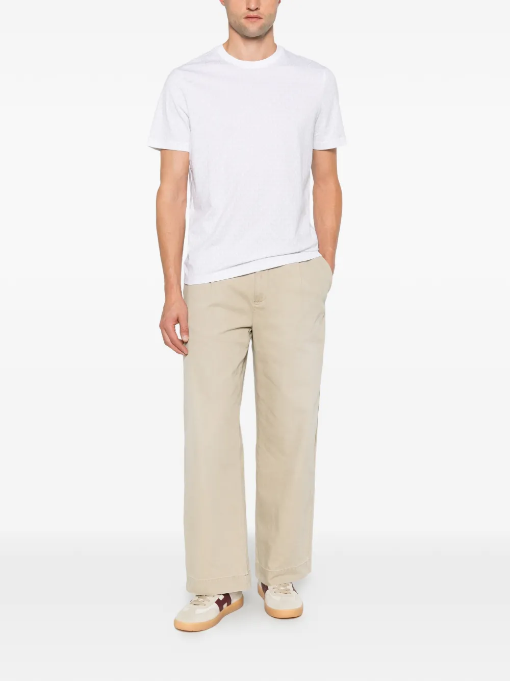 Michael Kors logo-print short-sleeve T-shirt Wit