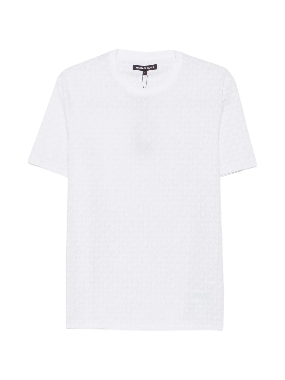 Michael Kors logo-print short-sleeve T-shirt - Bianco