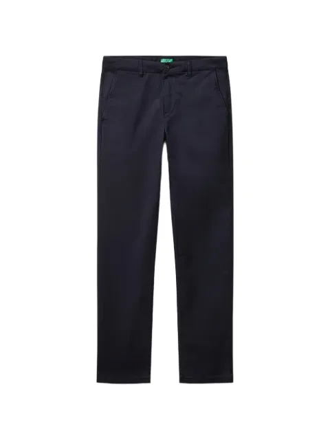 Benetton straight-leg cotton trousers