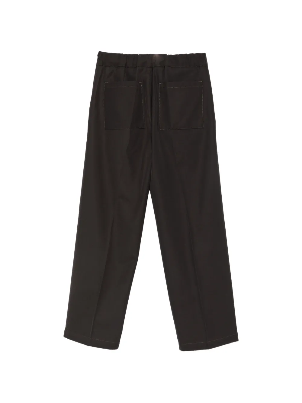 Costumein John belted straight-leg trousers Bruin