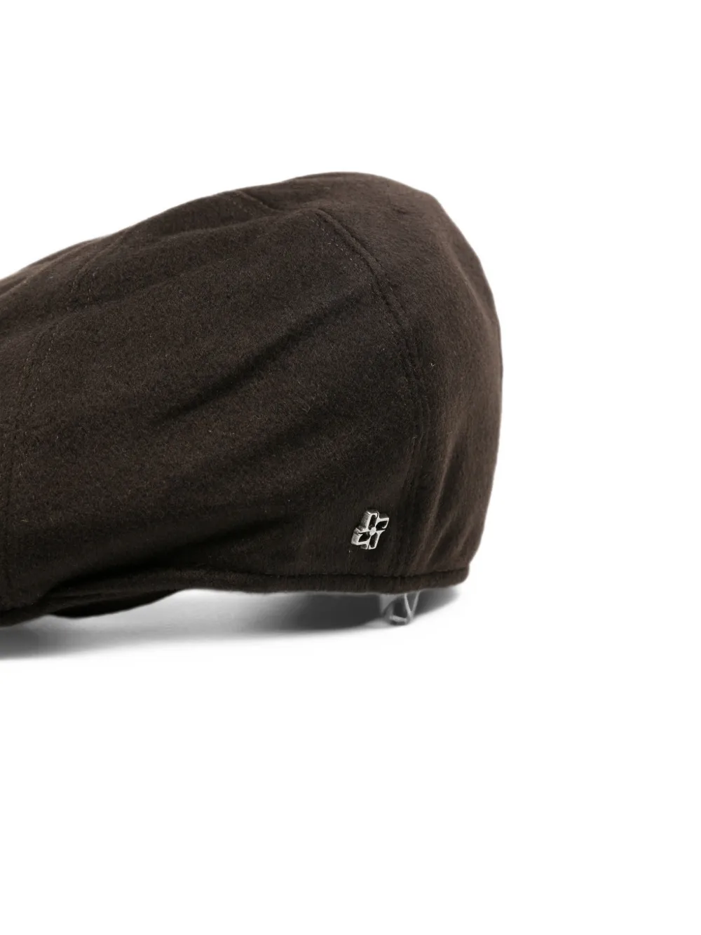 Tagliatore Donald cashmere flat cap Bruin