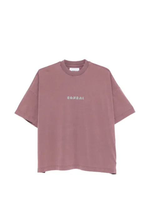 Bonsai logo-print drop-shoulder T-shirt