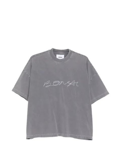 Bonsai logo-embroidered T-shirt
