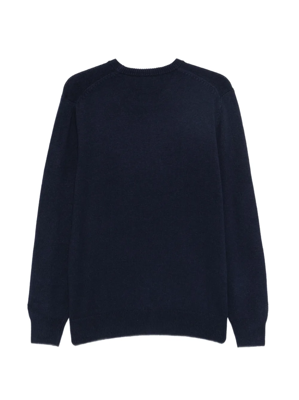 MC2 Saint Barth x Disney Heron graphic-knit crew-neck sweater Blauw