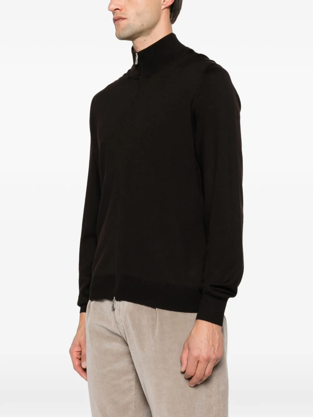 Tagliatore zip-fastening cardigan Bruin