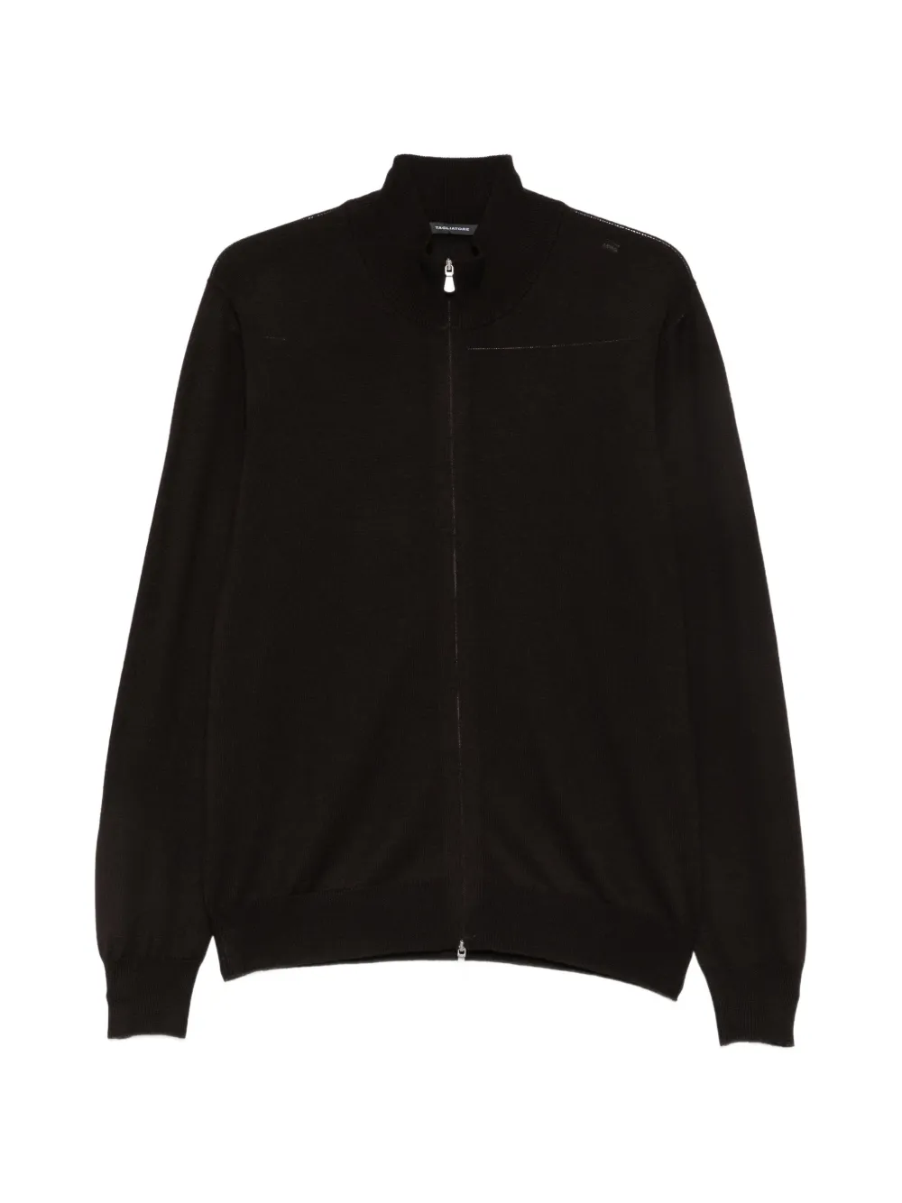 Tagliatore zip-fastening cardigan - Braun