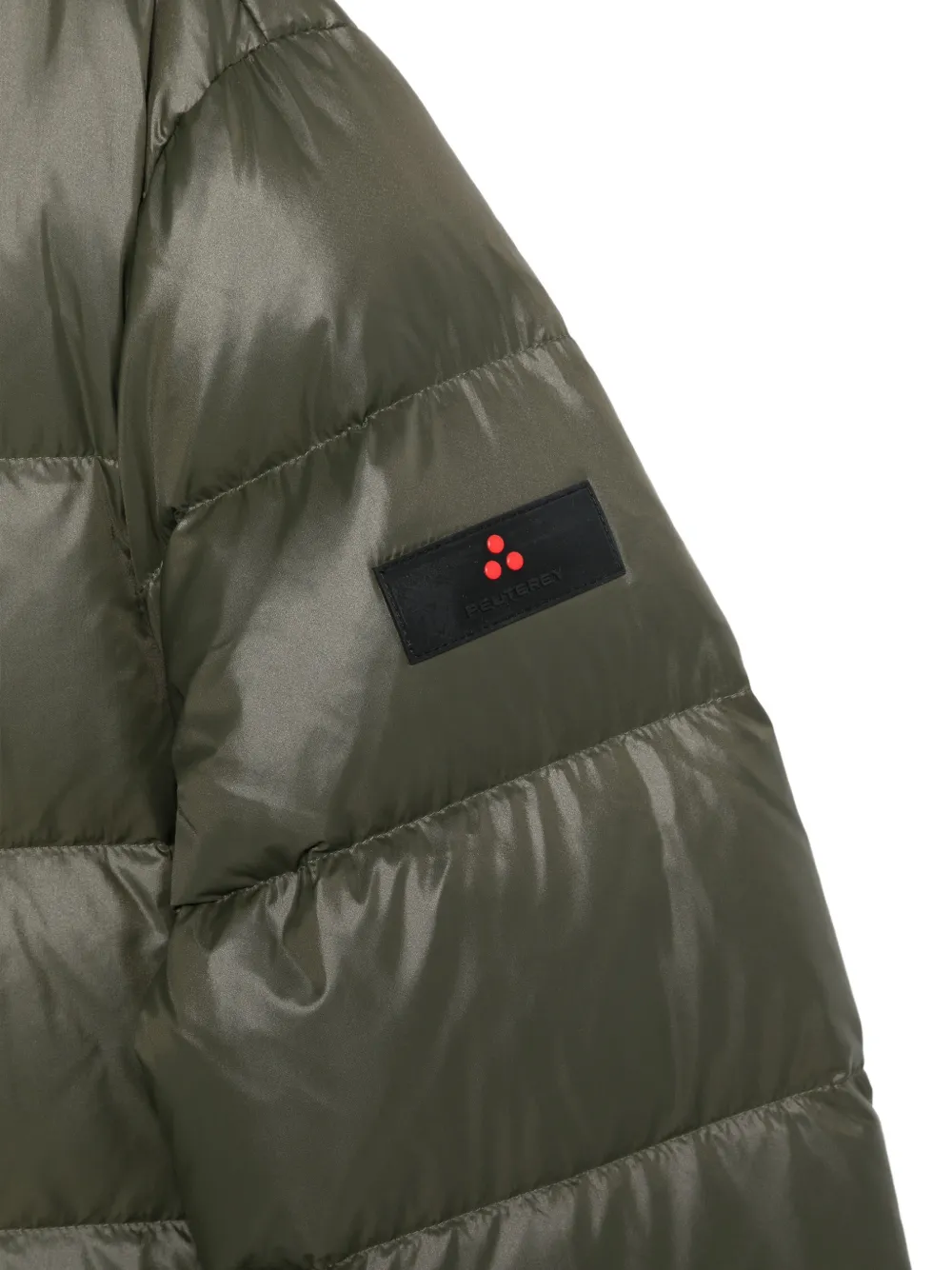 Peuterey Honova LKS quilted hooded jacket Groen