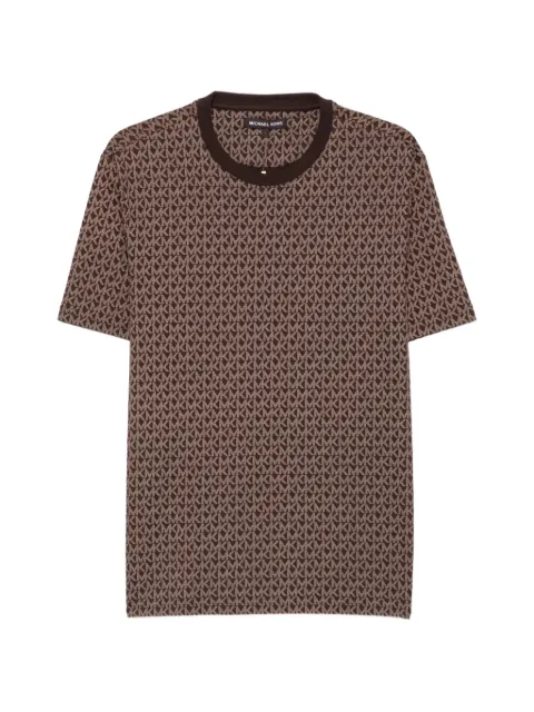 Michael Kors monogram-print cotton T-shirt