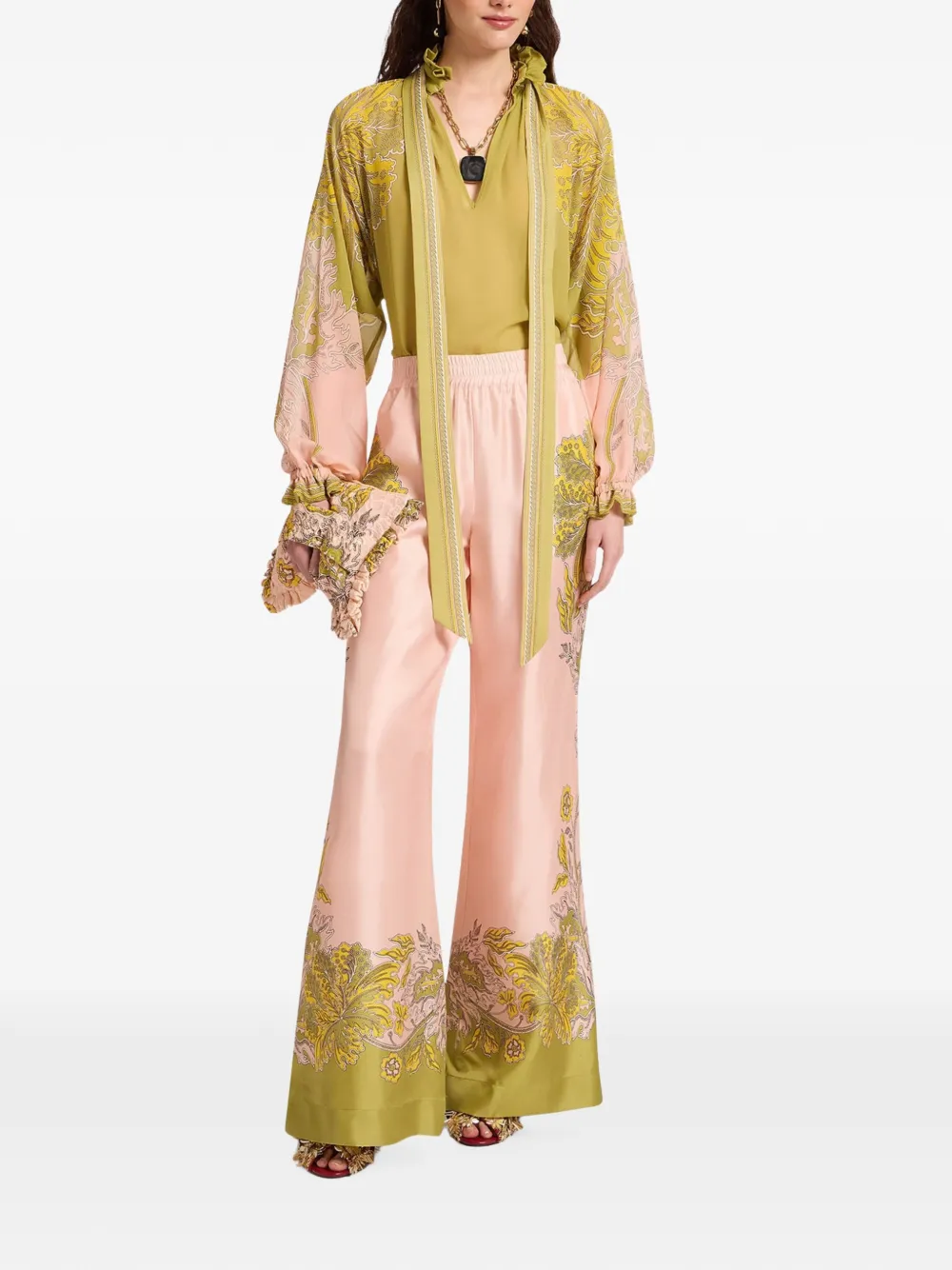 La DoubleJ Cerere blouse Groen