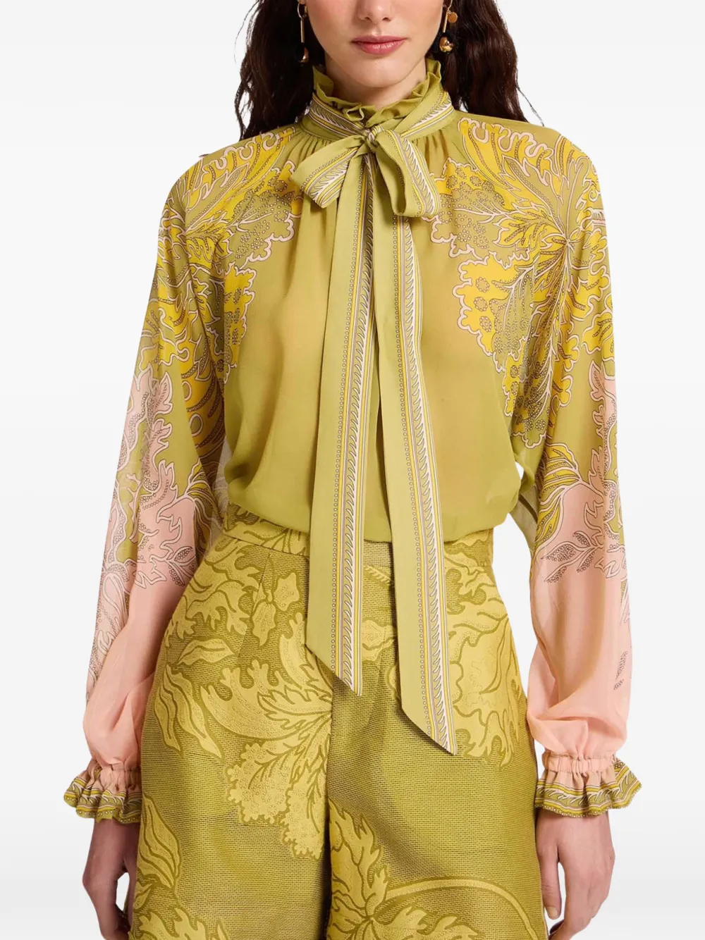 La DoubleJ Cerere blouse Groen