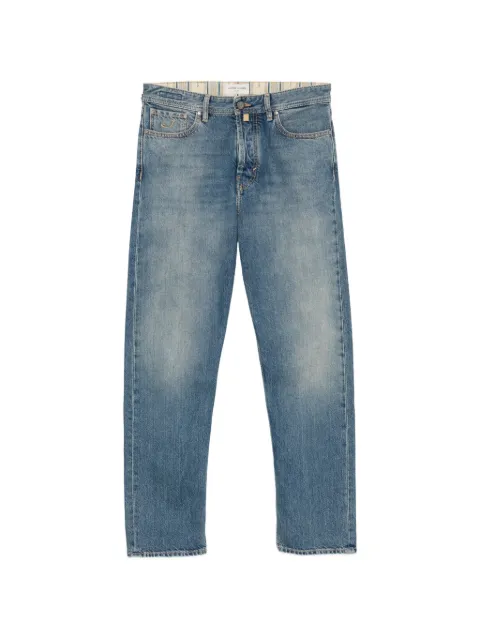 Jacob Cohën logo-patch straight-leg jeans