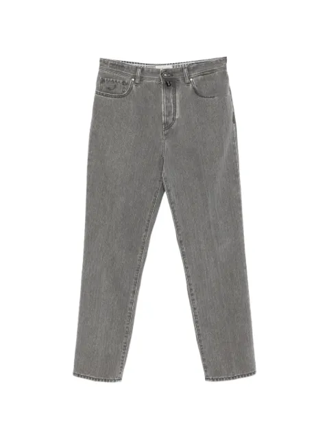 Jacob Cohën herringbone-pattern jeans