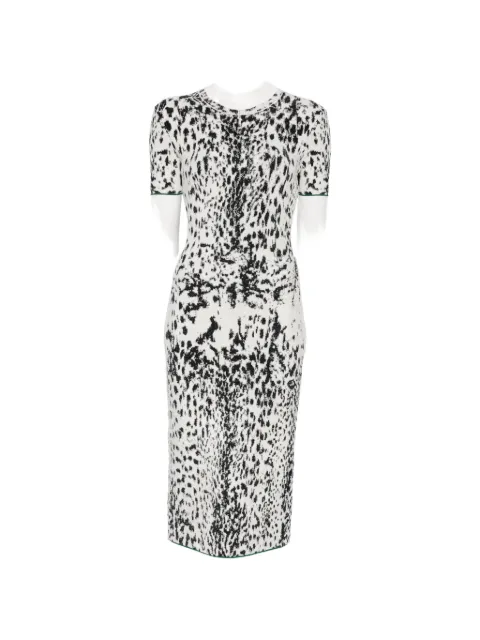 TOM FORD leopard-print short-sleeve dress