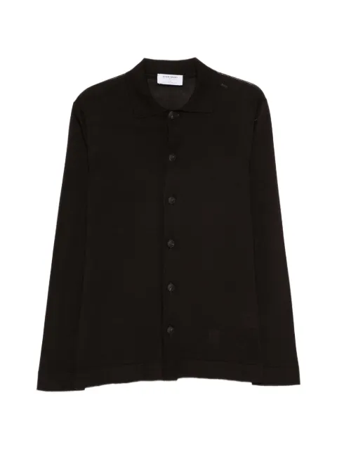 Gran Sasso button-up collared cardigan