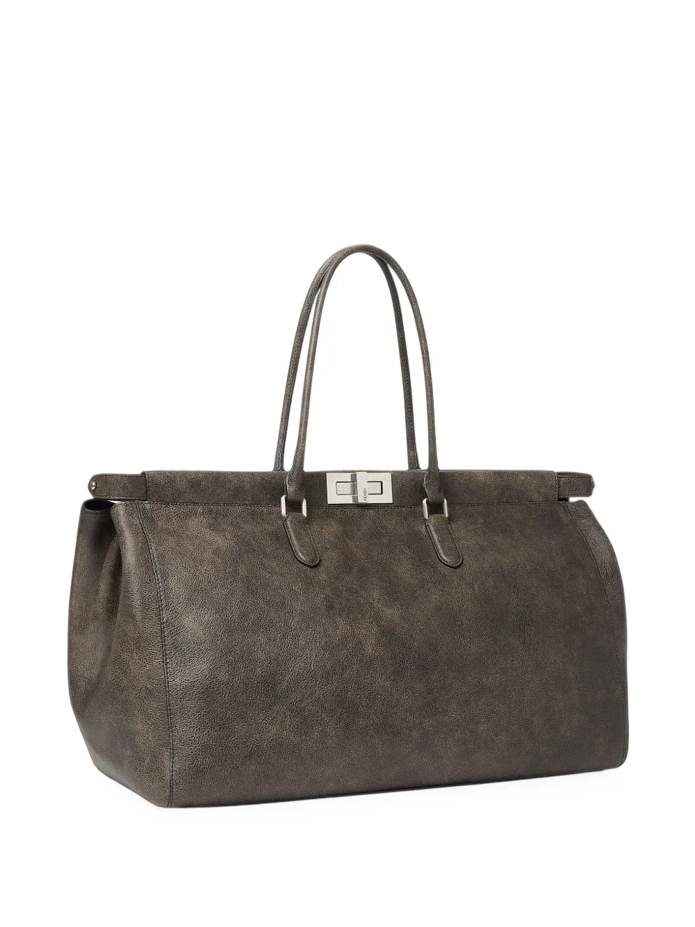 FENDI Peekaboo shopper Grijs