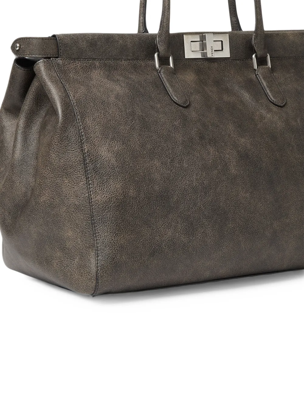 FENDI Peekaboo shopper Grijs