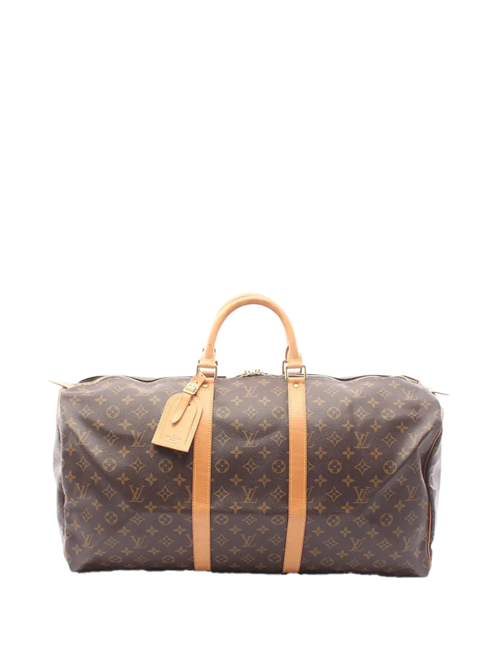 Louis Vuitton Pre-Owned 1885 Monogram Keepall 55 travel bag - Marrone