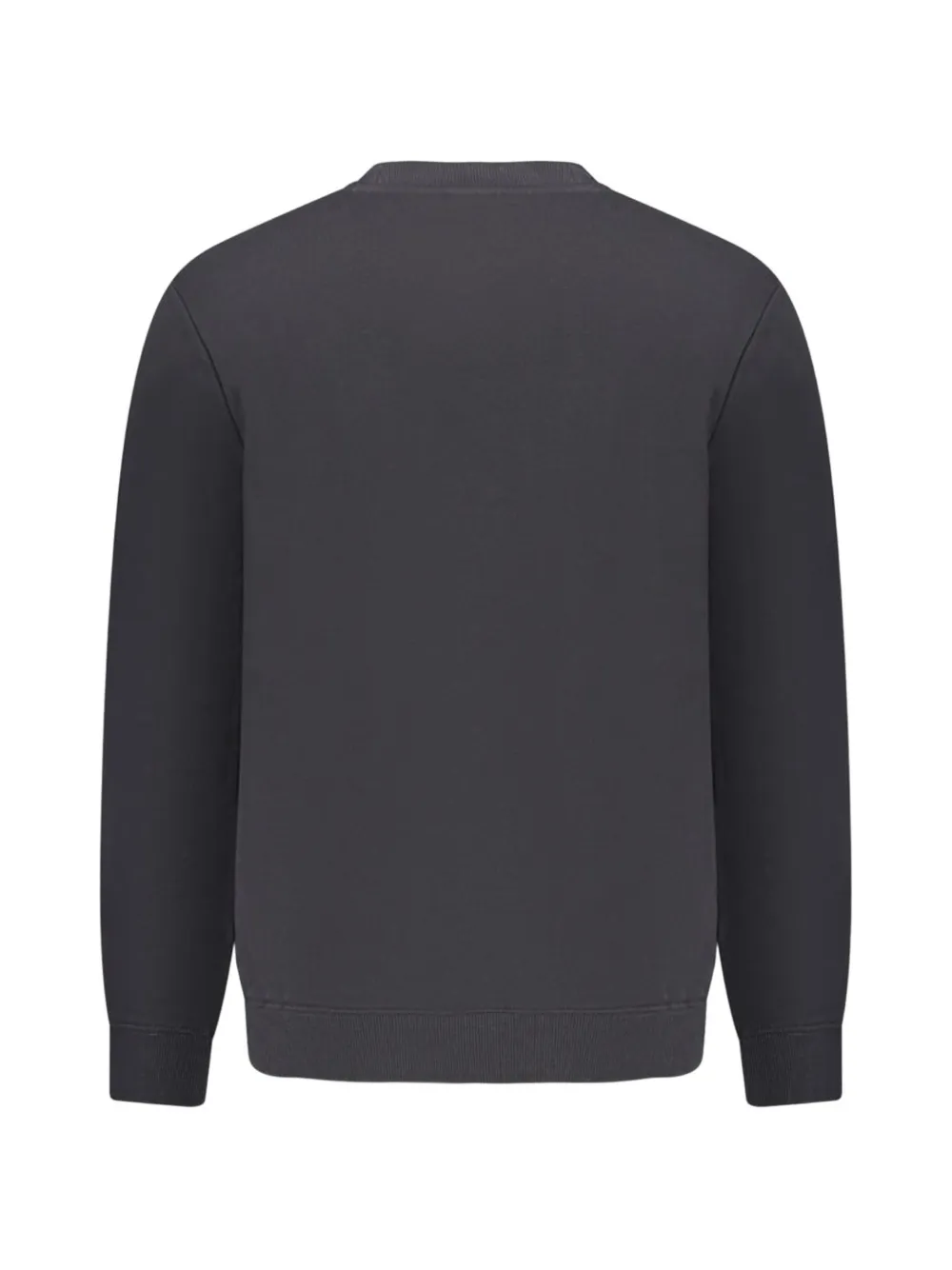 Napapijri logo-patch crew-neck sweatshirt Zwart