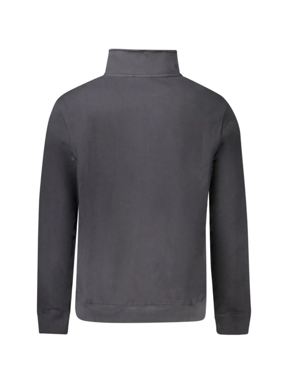 Napapijri logo-patch half-zip sweater Grijs