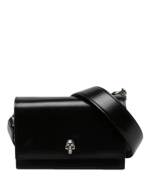 Alexander McQueen Pre-Owned 2010-2026 Leather Biker Skull shoulder bag