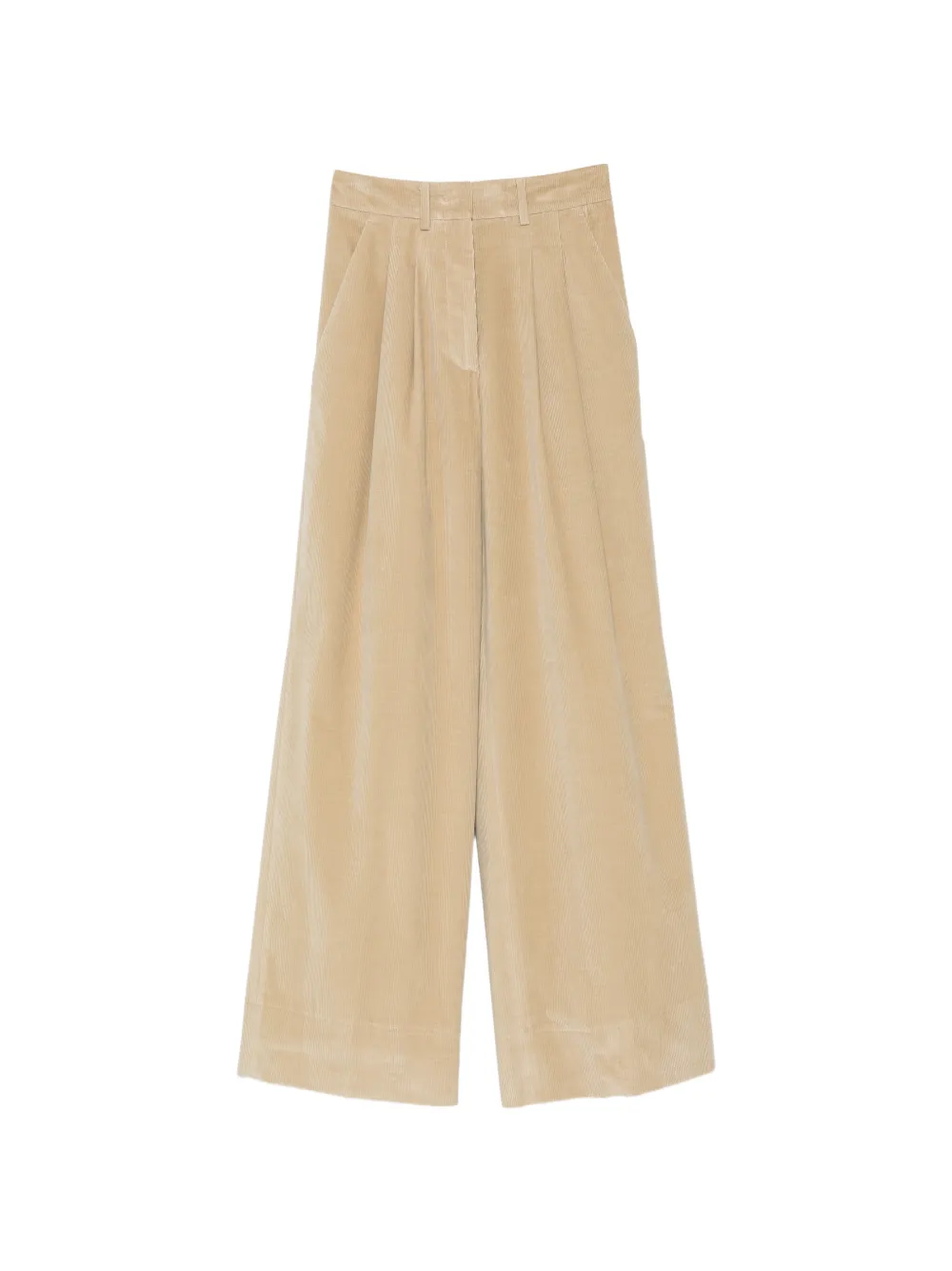 PT Torino pleated corduroy trousers Beige