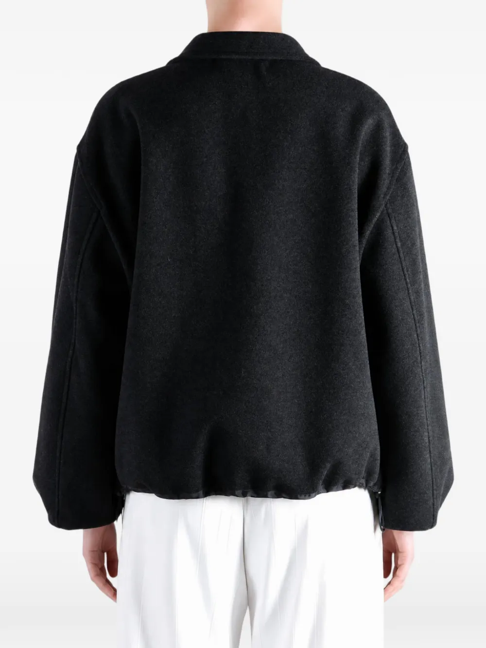 Cecilie Bahnsen Frederik half-zip sweater Grijs