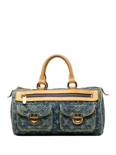 Louis Vuitton Pre-Owned 2006 Monogram Denim Neo Speedy 30 boston bag