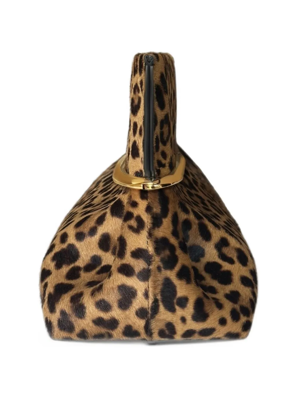 Givenchy Pinch zachte clutch met luipaard-print Bruin