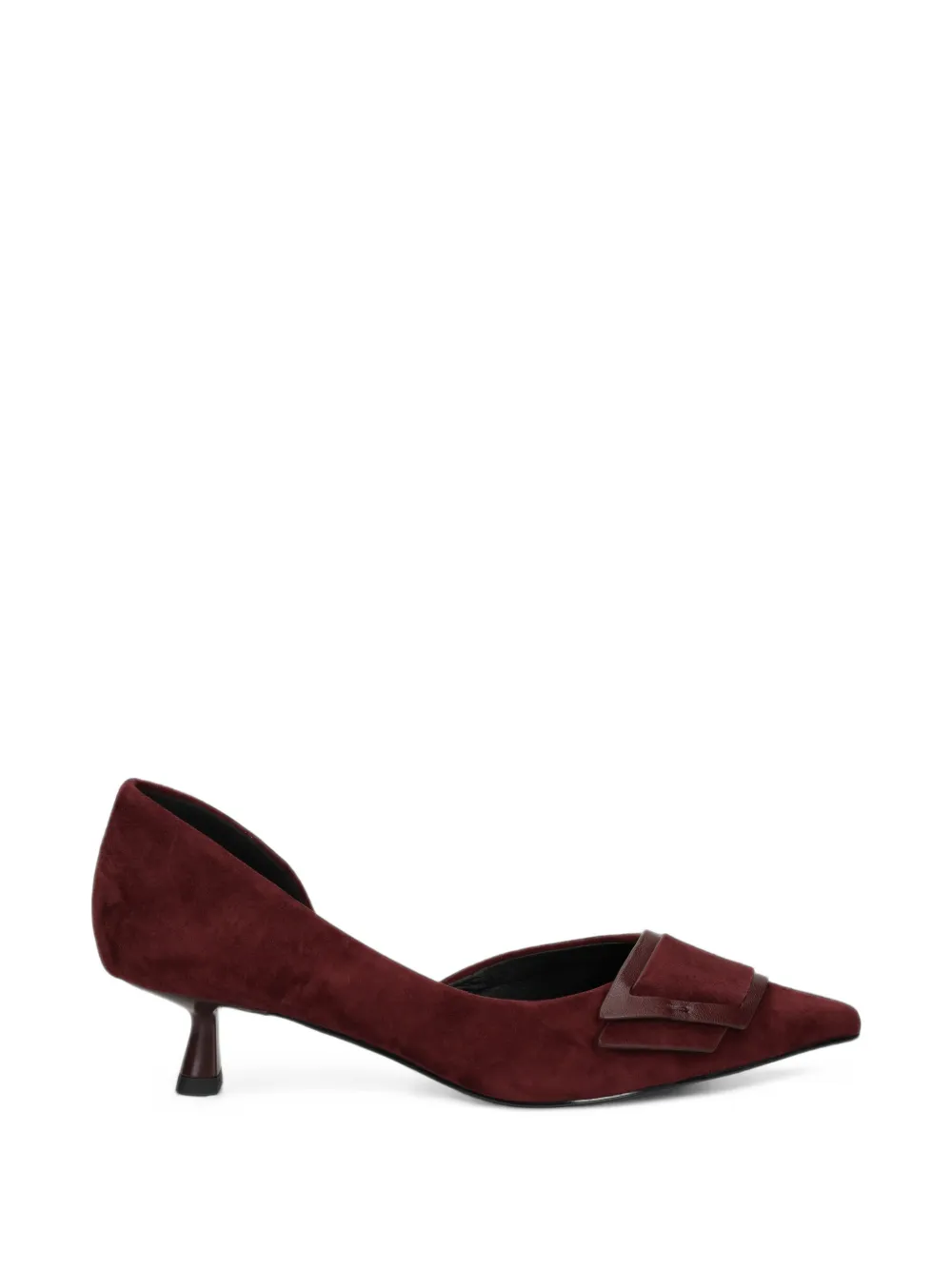 Bibi Lou Spitze Pumps aus Wildleder - Rot