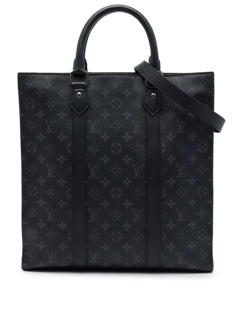 Louis Vuitton Pre-Owned 2021-2026 Monogram Eclipse Sac Plat satchel