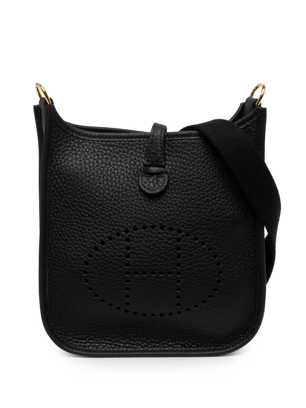 Hermès Pre-Owned 2008-2026 Clemence Evelyne TPM 16 crossbody bag - Schwarz