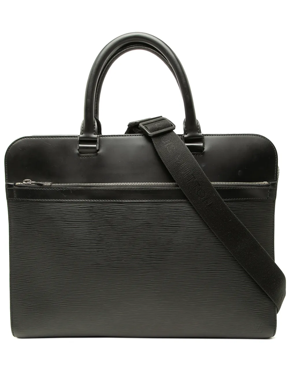 Louis Vuitton Pre-Owned 2012 Epi Bassano GM business bag - Schwarz