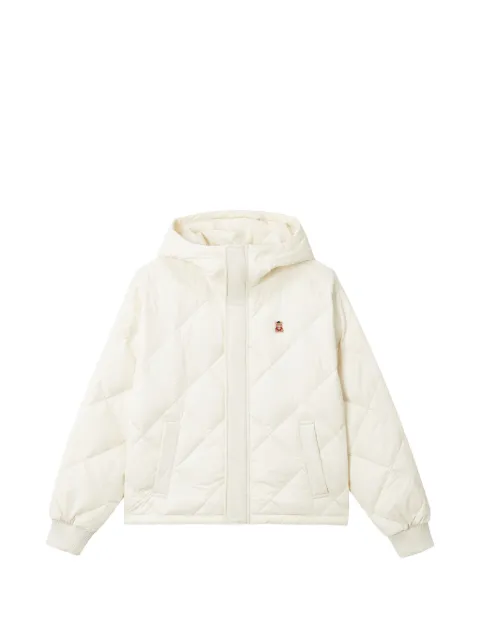 CHOCOOLATE quilted hooded jacket