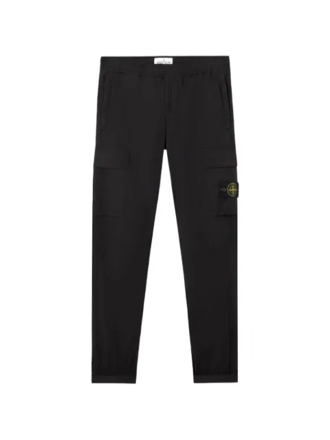 Stone Island 3100031 stretch organic cotton twill cargo trousers