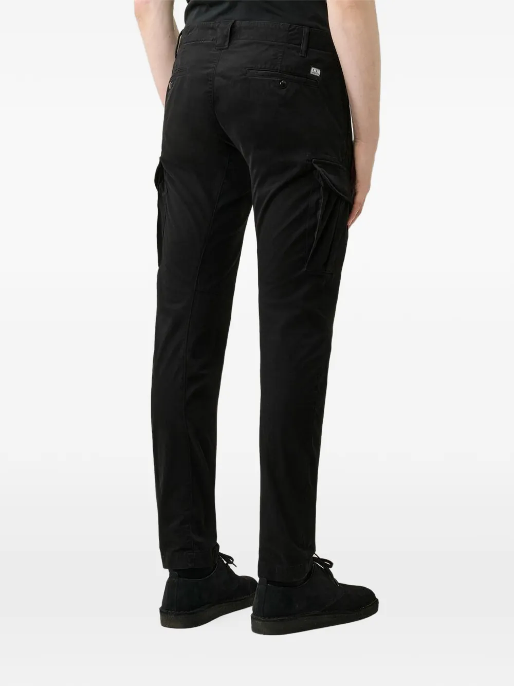 C.P. Company Lens-detail cargo pants Zwart
