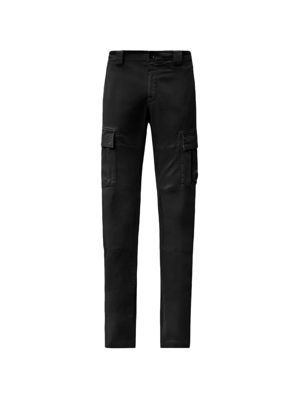 C.P. Company Lens-detail cargo pants Zwart