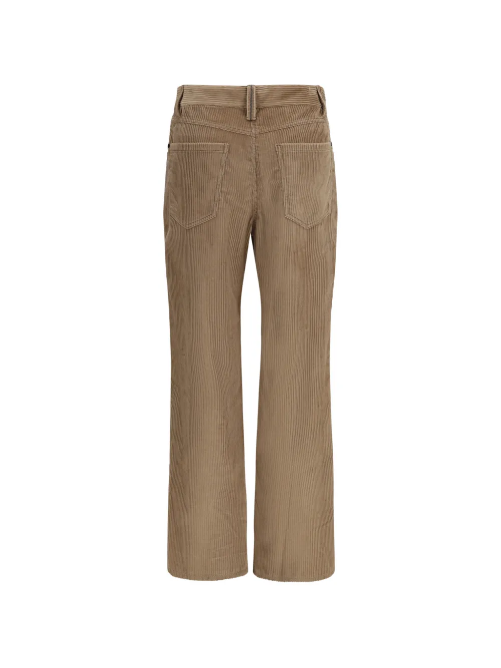 Brunello Cucinelli corduroy straight-leg trousers Beige