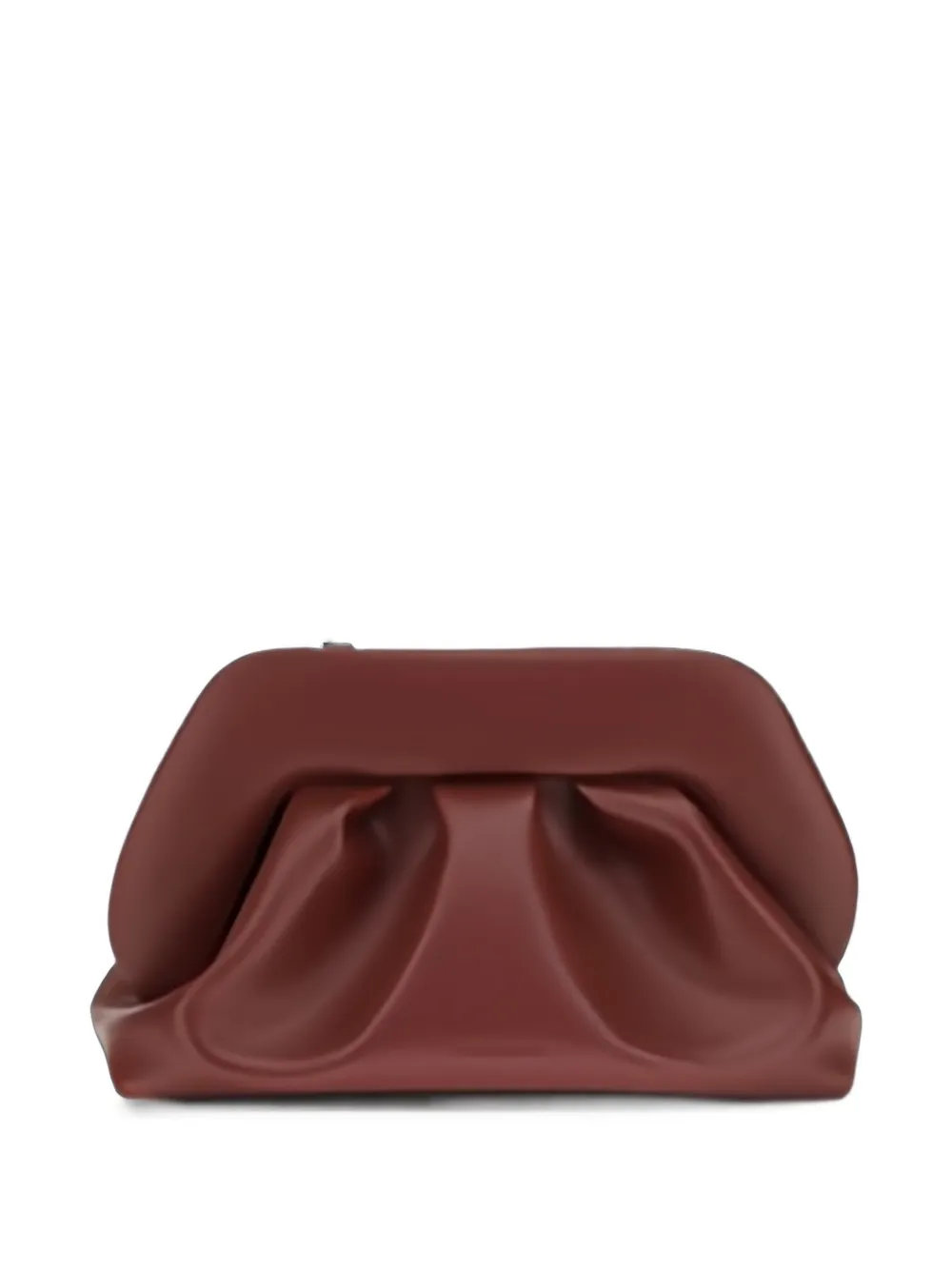 Themoirè Bios ruched shoulder bag Rood
