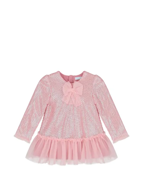 Abel & Lula sequin-embellished ruffled dress