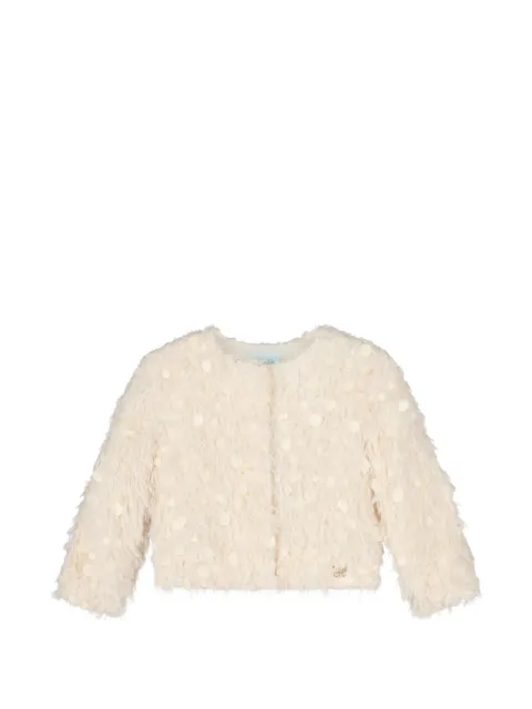 Abel & Lula sequin-embellished cardigan